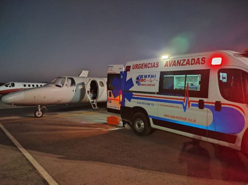 Ambulancia aérea AIR GLOBAL 3