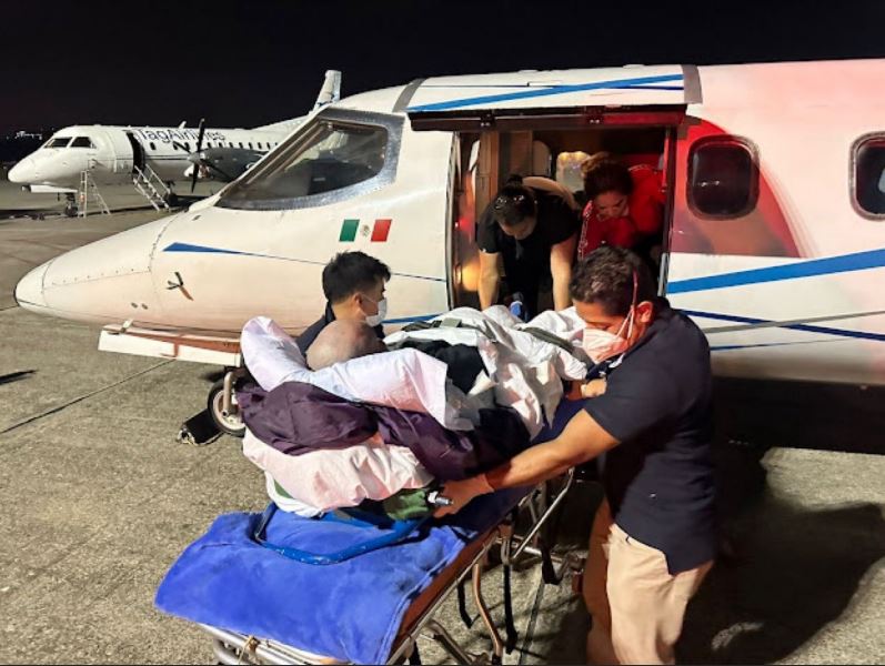 Ambulancia aérea AIR GLOBAL 4